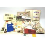 Stamps and cigarette cards including Great British first day covers, World stamps in albums, part fi