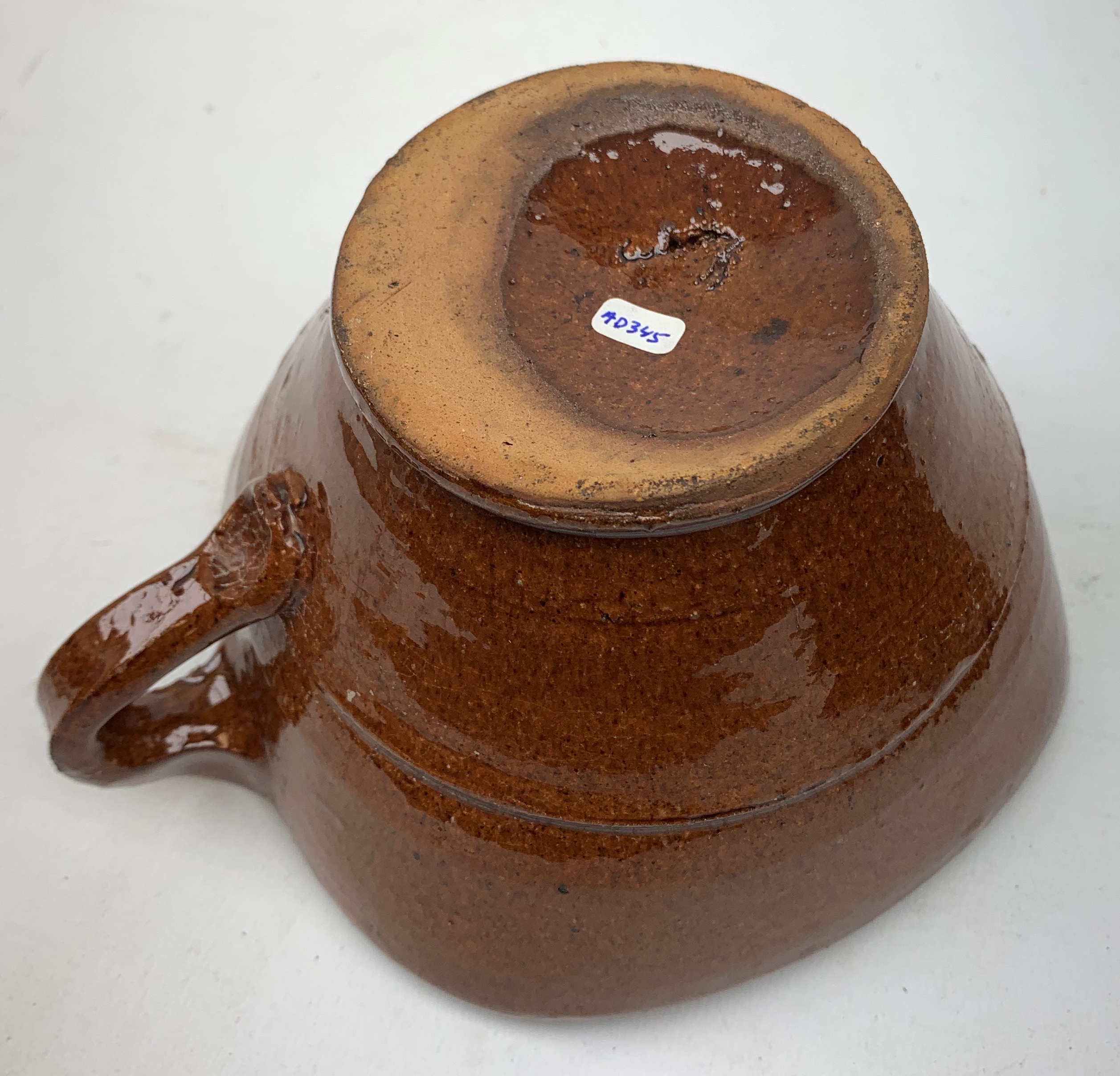 A 19th century mahogany tea caddy, of sarcophagus form and raised upon four compressed bun feet, the - Image 4 of 5