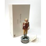A limited edition Royal Doulton figurine, William Shakespeare HN5129, 218/350, with box and certific