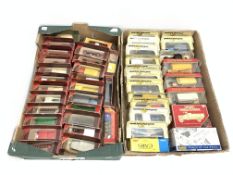 A large collection of various Matchbox Models of Yesteryear Diecast model vehicles.