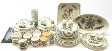 A group of Portmerion Botanic Garden wares, to include two tureens and covers, a number of serving d