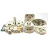 A group of Portmerion Botanic Garden wares, to include two tureens and covers, a number of serving d