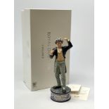 A limited edition Royal Doulton figurine, Ludwig von Beethoven HN5195, 308/350, with box and certifi