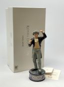 A limited edition Royal Doulton figurine, Ludwig von Beethoven HN5195, 308/350, with box and certifi