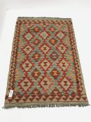 Choli Kilim beige ground rug, 120cm x 84cm