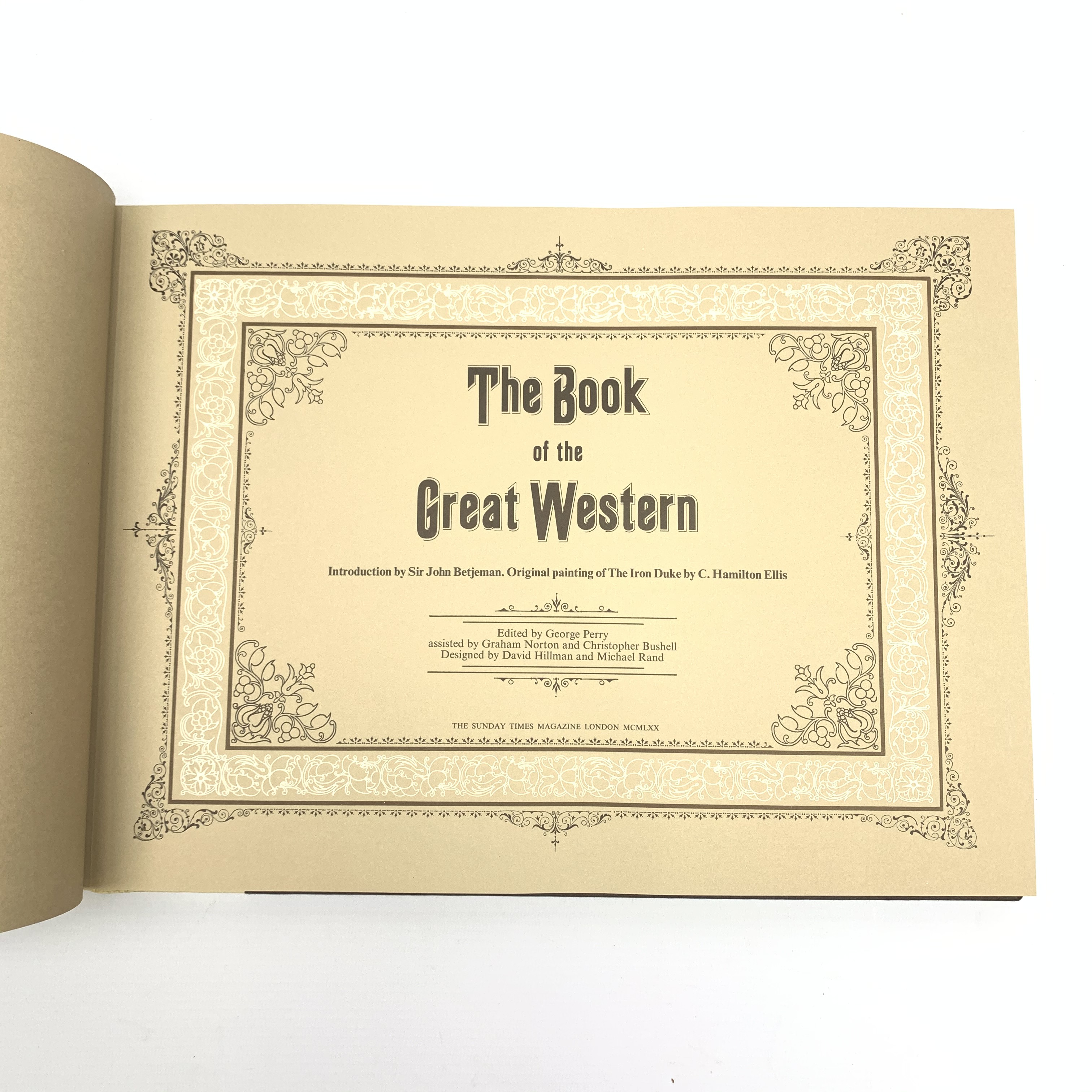 The Book of The Great Western. 1970. Limited edition No.1356/3000. Fully illustrated with laid-in re - Image 6 of 9