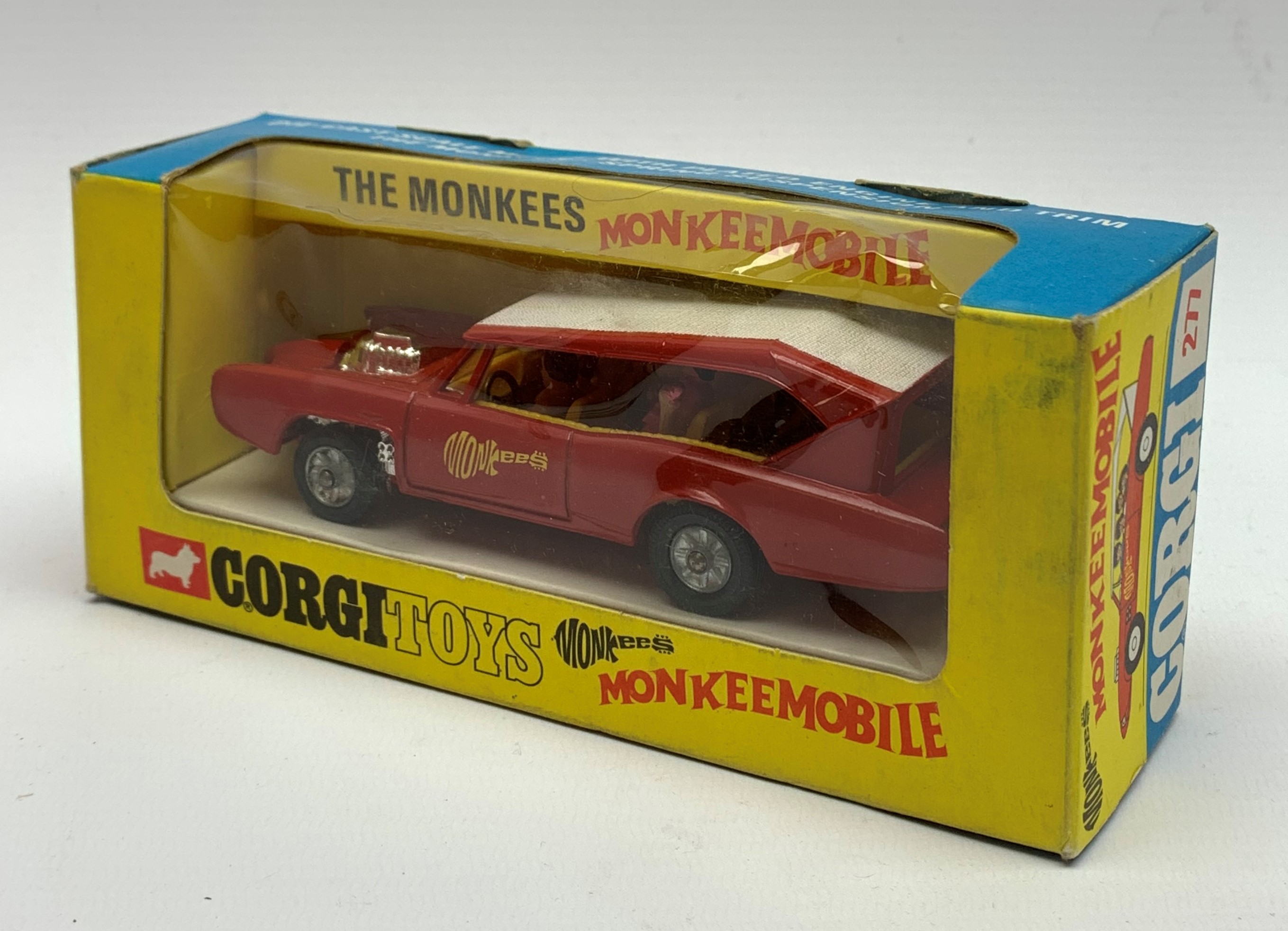 Corgi - Monkeemobile No.277, boxed with all four figures and inner display stand - Image 7 of 10