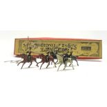 Britains Set No.100 21st Empress of India's Lancers, Khartoum Review Order with four Lancers and Bug