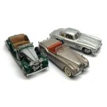 Two Franklin Mint die-cast models comprising 1938 Alvis 4.3 litre and 1954 Mercedes Benz 300SL, both