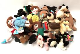 Wallace & Gromit - twenty-four 'Born To Play' soft toys comprising Wendolene, Preston, Feathers McG