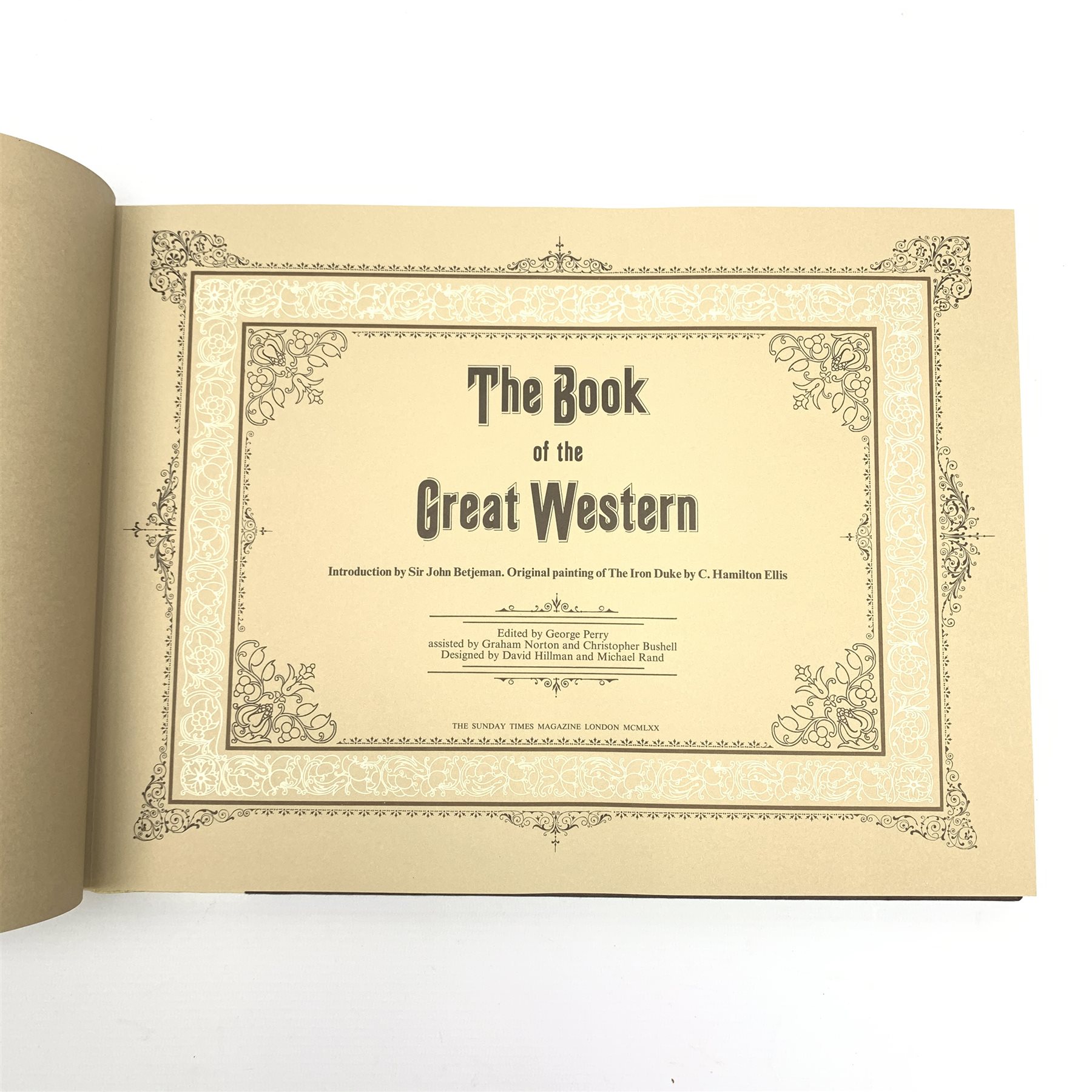 The Book of The Great Western. 1970. Limited edition No.1356/3000. Fully illustrated with laid-in re - Image 2 of 9