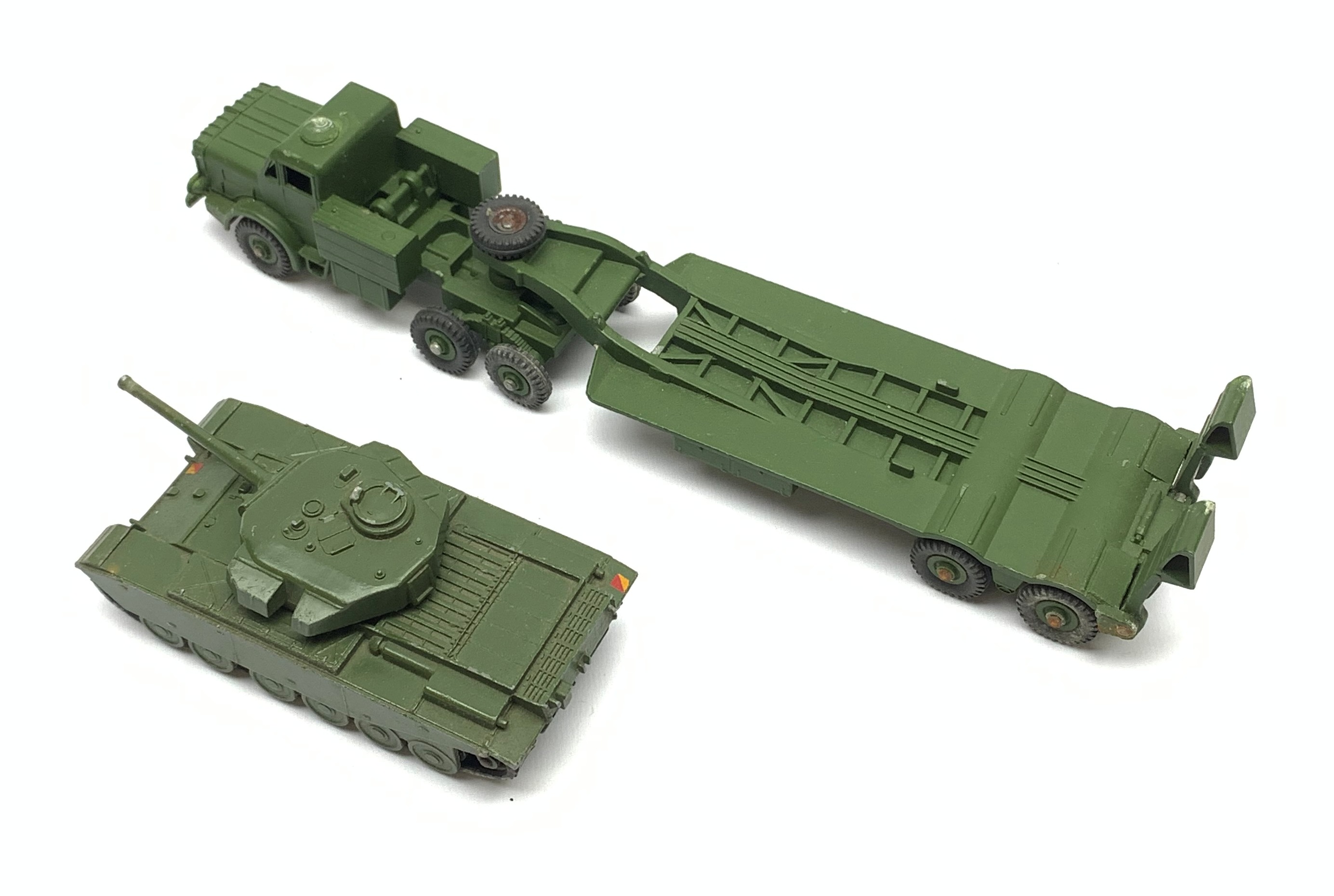 Dinky Supertoys- Thornycroft Mighty Antar Tank Transporter No.660 in box with internal packaging, an - Image 5 of 6