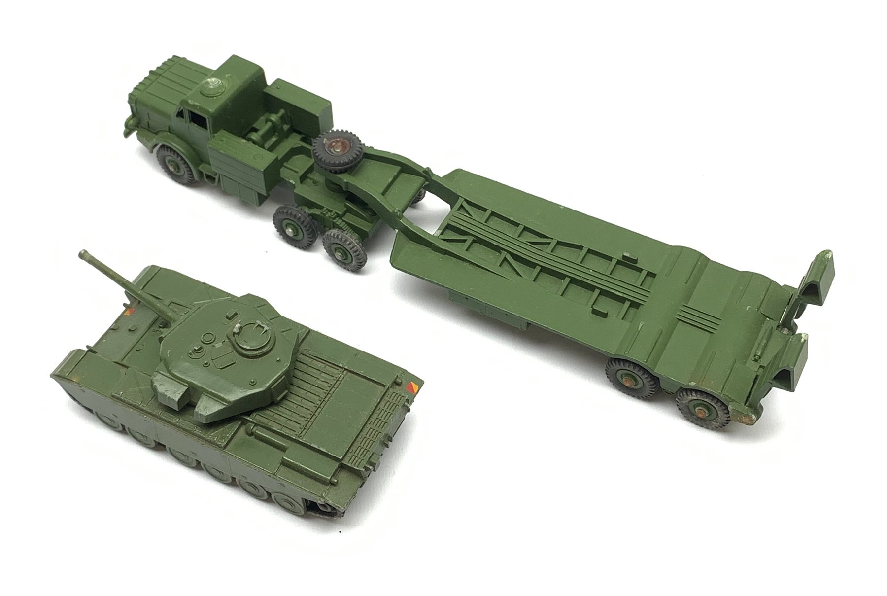 Dinky Supertoys- Thornycroft Mighty Antar Tank Transporter No.660 in box with internal packaging, an - Image 3 of 6