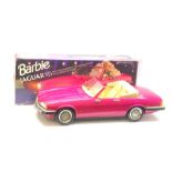 Mattel Barbie Jaguar XJS Open Topped Sports car, boxed with paperwork