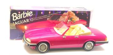 Mattel Barbie Jaguar XJS Open Topped Sports car, boxed with paperwork