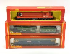Hornby '00' gauge - three locomotives comprising special edition Class 47 Diesel Co-Co 'The Queen Mo