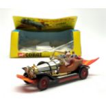 Corgi - Chitty Chitty Bang Bang No.266, in window box with three figures and plastic cloud base