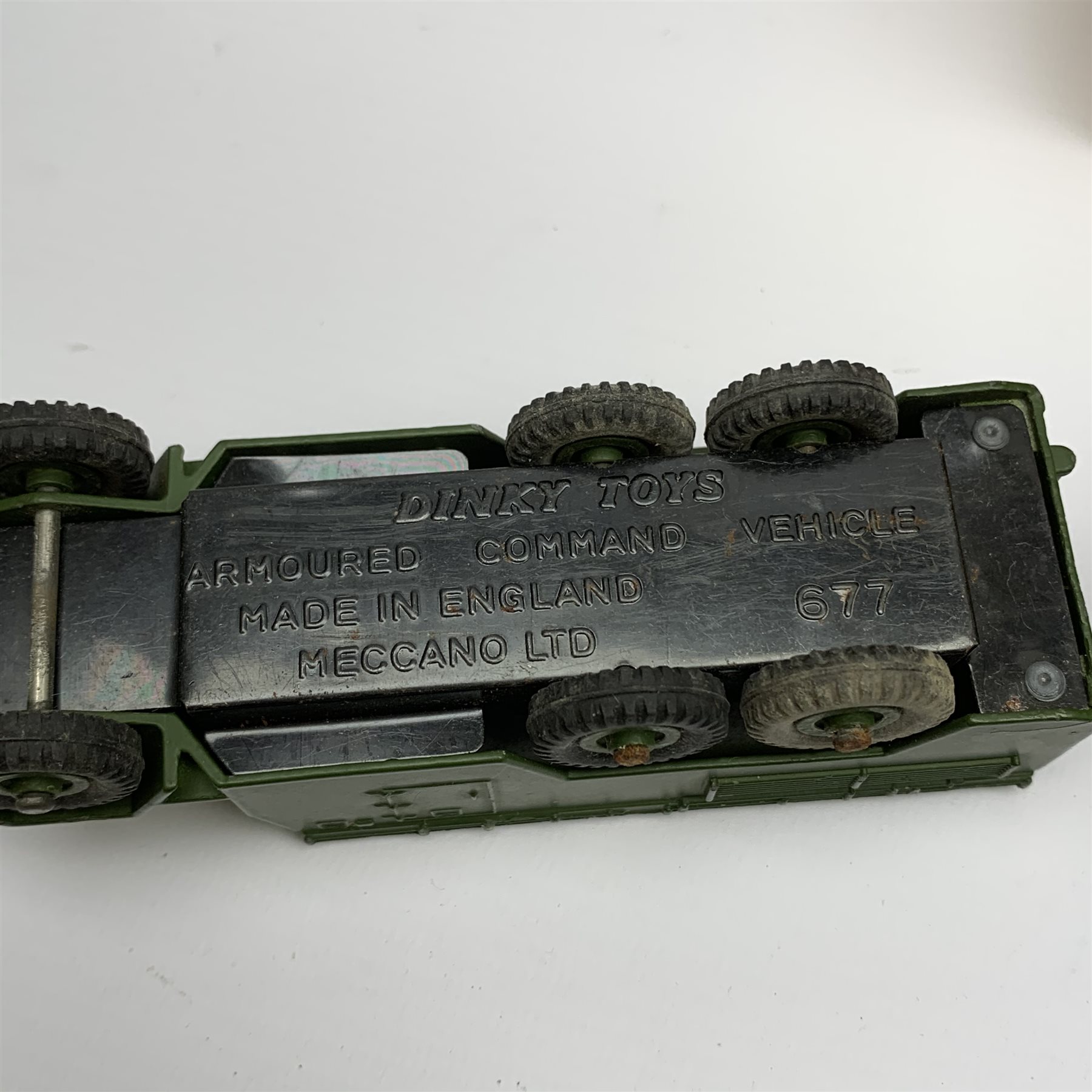 Dinky - eight military vehicles comprising 7.2 Howitzer No.693, Armoured Command Vehicle No.677, Mil - Image 4 of 7
