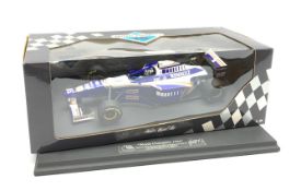 Paul's Model Art Minichamps - 1:18 scale die-cast model of Williams Renault F.W.18 Damon Hill, boxed