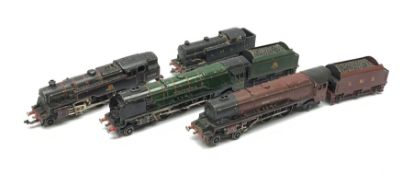 Hornby Dublo - four three-rail electric locomotives comprising Duchess Class 4-6-2 'Duchess of Mont