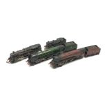 Hornby Dublo - four three-rail electric locomotives comprising Duchess Class 4-6-2 'Duchess of Mont