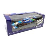 Paul's Model Art Minichamps - 1:18 scale die-cast model of Benetton-Renault F1 Six Fois Champion Du