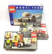 Lego - Model Team set No.5580 and two Technic sets Nos. 8843 and 8851, all boxed
