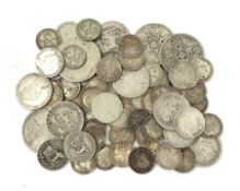 Approximately 160 grams of pre 1920 Great British silver coins