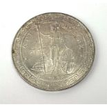 1900 Britannia British trade dollar coin