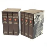 Winston S Churchill, The Second World War, six volume Folio Society set in original slip cases.