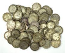 Approximately 100 grams of pre 1947 Great British silver threepence coins