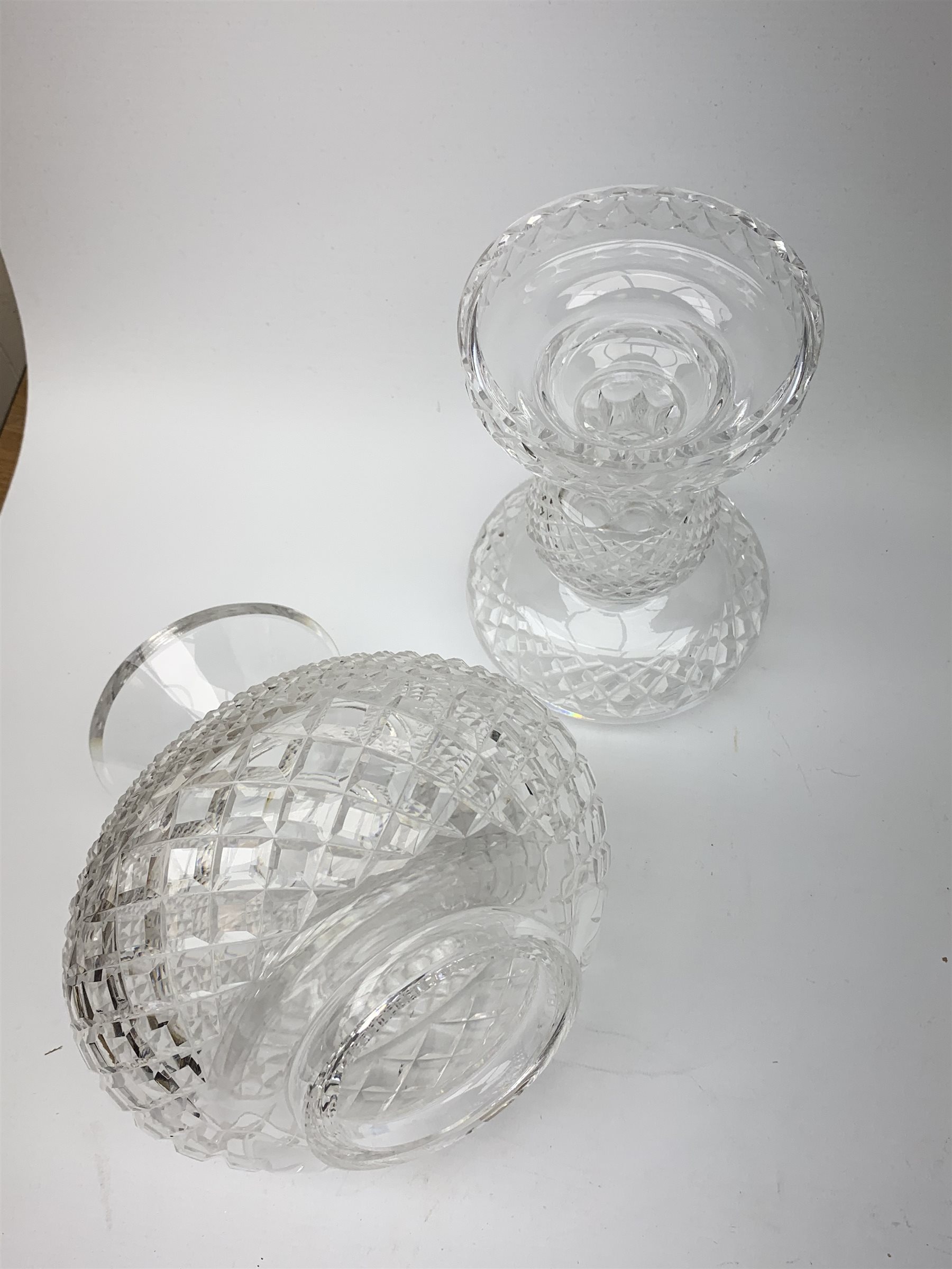 Waterford crystal table lamp, H37cm - Image 2 of 2