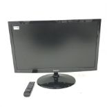 Samsung LT27B300EWY 27" television with remote control