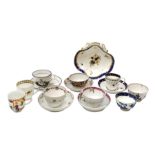 Collection of 18th century and 19th century porcelain, to including examples by Newhall and Worceste