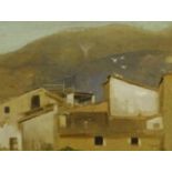 Edwin John Alexander (Scottish 1870-1926): Moroccan Rooftops, watercolour and bodycolour signed with