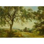 Sir James Lawton Wingate (Scottish 1846-1924): 'Near Gargunnock' Stirling, oil on canvas signed, tit