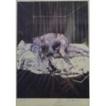 Francis Bacon (British 1909-1992): 'Two Figures 1953', artist's proof lithograph signed and marked e