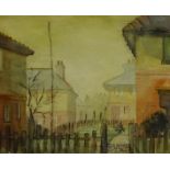 Leonard Orsini Bussey (British 1905-1994): 'Horsforth', pencil and watercolour signed titled and dat