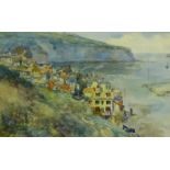 James Ulric Walmsley (British 1860-1954): Robin Hood's Bay, watercolour signed and dated 1905, 14.5c