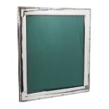 Harrods Ltd silver mounted mahogany photograph frame, Sheffield 1994, overall 30cm x 25cm