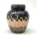 A Moorcroft ginger jar and cover, decorated in the Cluny pattern designed by Sally Tuffin, with impr