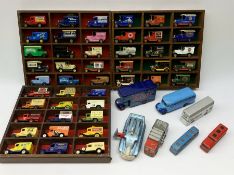 A selection of diecast Lledo and Days Gone vehicles, together with Matchbox refuse truck, Dinky Spec