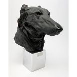 A Daum crystal Dandys Andrew Greyhound, designed by Jean-Francois Leroy, limited edition no 21/500,