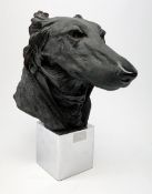 A Daum crystal Dandys Andrew Greyhound, designed by Jean-Francois Leroy, limited edition no 21/500,