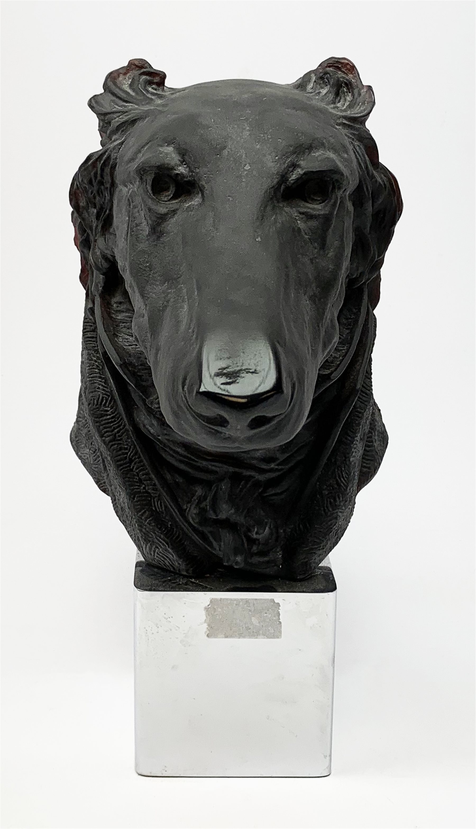 A Daum crystal Dandys Andrew Greyhound, designed by Jean-Francois Leroy, limited edition no 21/500, - Image 4 of 6