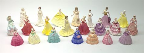 A group of Coalport figurines, to include Follow the Bride, Lady Hannah, Crystal etc., one example w