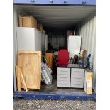 Container Contents Auction - entire container contents to include fridge freezer, washer, dishwasher