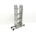 Adjustable platform ladders, L462cm max