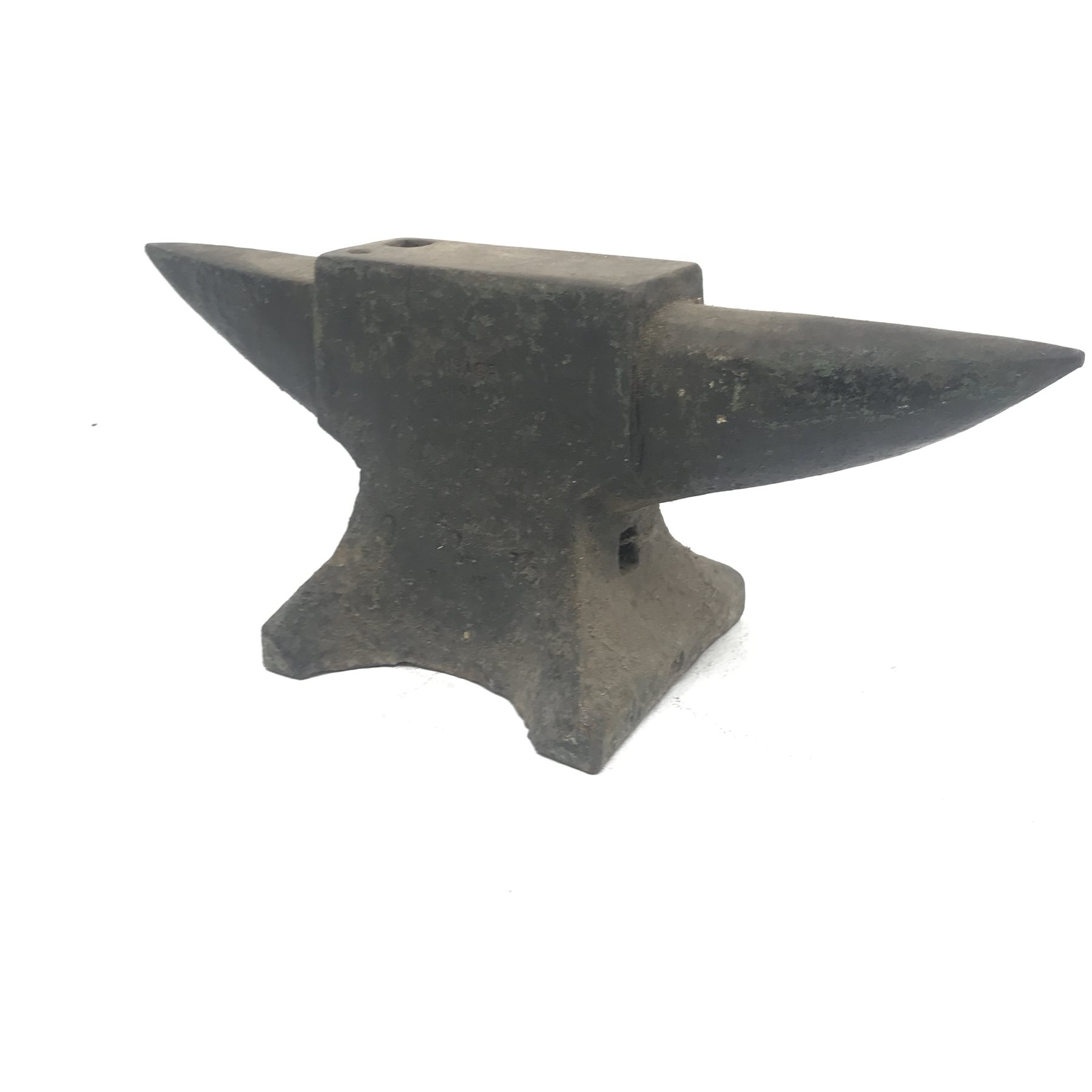 Small cast iron Blacksmith's anvil, L53cm - Image 2 of 6