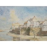 Christopher F Stocks (British 20th/21st century): Staithes Beck, watercolour, inscribed and dated 20